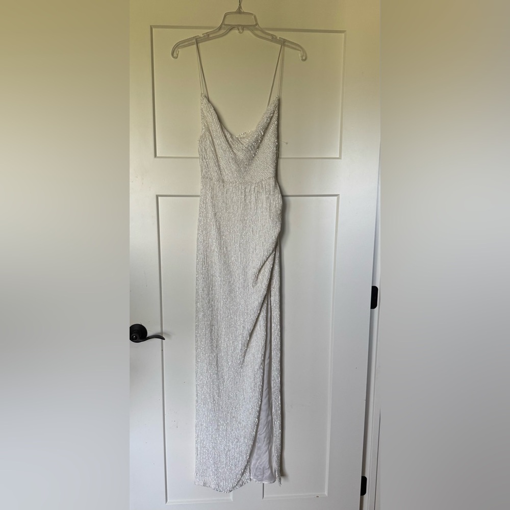 Retrofete Katya Dress in Moonglow White XS - new with flaws - Picture 5 of 12